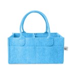 Mr. Pen- Baby Diaper Caddy Organizer, 1 Pack, Blue, Baby Caddy Organizer with Handle, Compact Size, Collapsible & Portable