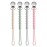 Pacifier Clips for Boys Girls - MORIBOX 4 Pack Paci Clip Soothe Baby Binky Holder for Shower Birthday Gift