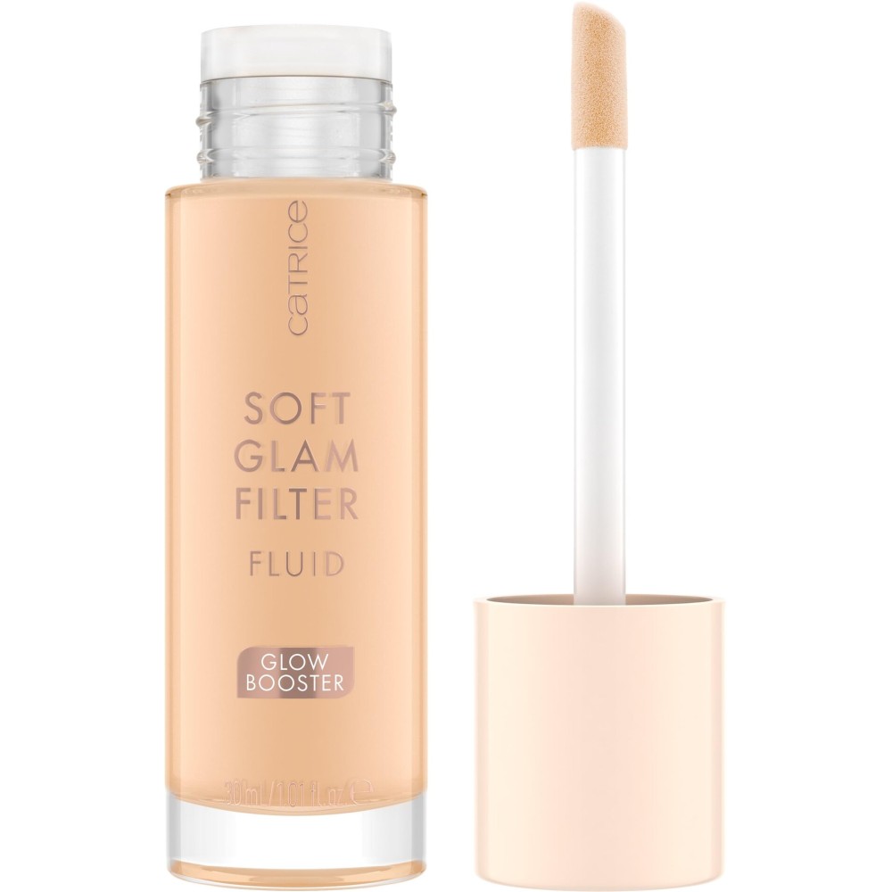 Catrice | Soft Glam Filter Fluid | Luminous Make Up Base & Highlighter for Radiant Complexion | With Vitamin E & Squalene | Vegan & Cruelty Free (15 | Light)
