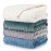 Frienda 4 Pcs Baby Fuzzy Blanket Fluffy Baby Blanket for Boys Girls Soft Warm Infant Newborn Toddler Receiving Nursery Bed Supplies, 32 x 24 Inch(Light Color)