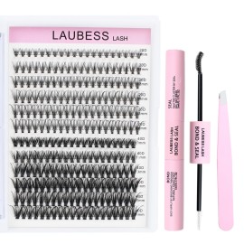 Lash Clusters DIY Eyelash Extensions 40D 0.05 Mixed Tray Cluster Eyelash Extensions D Curl Natural Individual Lashes