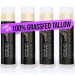 BALM OF GILEAD Manuka Defense Healing Lip Balm - Intensive Moisture Therapy in Tube w/Manuka, Tea Tree & Cooling Peppermint - Ideal for Chapped & Cracked Lips - Beauty Pack Of 4-0.15 oz