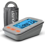 Konquest Automatic Upper Arm Blood Pressure Monitor - Extra Large Cuff 12   to 19  (32 to 48.5 cm) - Large Backlit Display - Irregular Heartbeat Detector - Blood Pressure Monitor for Home Use