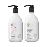 Luseta Tangle Free Routine Shampoo & Conditioner Set for Women and Men Sulfate Free Shampoo and Conditioner for Detangling with Keratin and Argan Oil, Color Safe for Curly and Wavy Hair 2 x 16.9oz