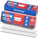 DIYSELF Single Edge Razor Blades, 200 Pcs - High Carbon Steel Razor Blades for Removing Decals, Stickers