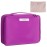 Queboom Travel Makeup Bag Cosmetic Bag Makeup Bag Toiletry bag for women and men (Deep purple)