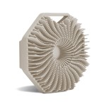 Sud Scrub Antimicrobial Silicone Body Scrubber, Exfoliating Body Scrubber for Sensitive Skin, Eco Friendly Shower Scrubber for Body, Silicone Body Brush for Showering, Clay