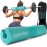 Squat Pad - Foam Barbell Pad for Squats Cushion, Lunges & Bar Padding for Hip Thrusts - Standard Weight Bar Pad - Provides Cushion to Neck and Shoulders While Training (light blue)