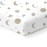 100% Organic Cotton Fitted Sheets for Standard Crib and Toddler Mattresses/Pads 28 x 52 and up to 6 Thick. Boys and Girls. Fits, Dream On Me, Lullaby, Safety 1st, Newton, and Other Brands. Space