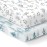 100% Organic Cotton Fitted Mattress Sheets for Graco Pack n Play, Babyletto, Pamo Babe, Dream on Me, Evenflo, Baby Trend Portable/Mini Crib/Playards, and Beka Bedside Bassinet 2 Pk, Deer and Forest