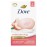 Dove Beauty Bar Soap Rebalancing White Peach & Rice Milk 6 Count for a Nourished and Moisturized Skin, with  Moisturizing Cream Plant-Based Formula, 3.75 oz