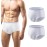 Carer Mens Incontinence Underwear Washable 2 Pack Cotton Reusable Incontinence Boxers Briefs for Men Built in Cotton Pad for Bladder Leakage 150ML, Medium