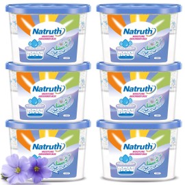 NATRUTH Fresh Linen Moisture Absorber6 Pack12.5 Oz,Humidity Absorber Attracts Extra Moisture from Your Bathroom, Closet, Kitchen & Study, Dehumidifier for Closet