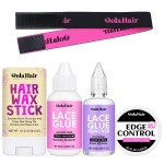 Dolahair Lace Wig Glue Kit - Waterproof Lace Front Adhesive for Wigs (Glue Kit-5pcs)