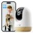 MUBVIEW 5G WiFi Indoor Security Camera No Subscription, Pet Camera with Phone App, Baby Monitor WiFi Smartphone, 2K Night Vision Pan-Tilt Dog Cam, Auto Tracking, 2-Way Audio, SD or Cloud Storage