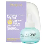 Pacifica Future Youth Time Shift Eye Serum - Peptide Eye Serum for Fine Lines & Dark Circles, Lifting & Firming Under Eye Treatment w/Flora + Peptide-11, Unscented Hydrating Gel for All Skin Types