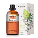 Tangerine 1.01fl.oz Essential Oil, PHATOIL Pure Aromatherapy Oils for Diffuser, Humidifier, Perfect for DIY Soap, Candle, Bath Bombs Making(30ml)