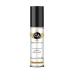 CA Perfume Impression of Soleil Brulant Unisex Fragrance Oil Amber Woody Scent Long Lasting Perfumes for Women & Men Travel Size TSA Ready Mini Parfum Body Oil Roll-on 0.33 Fl Oz 10ml