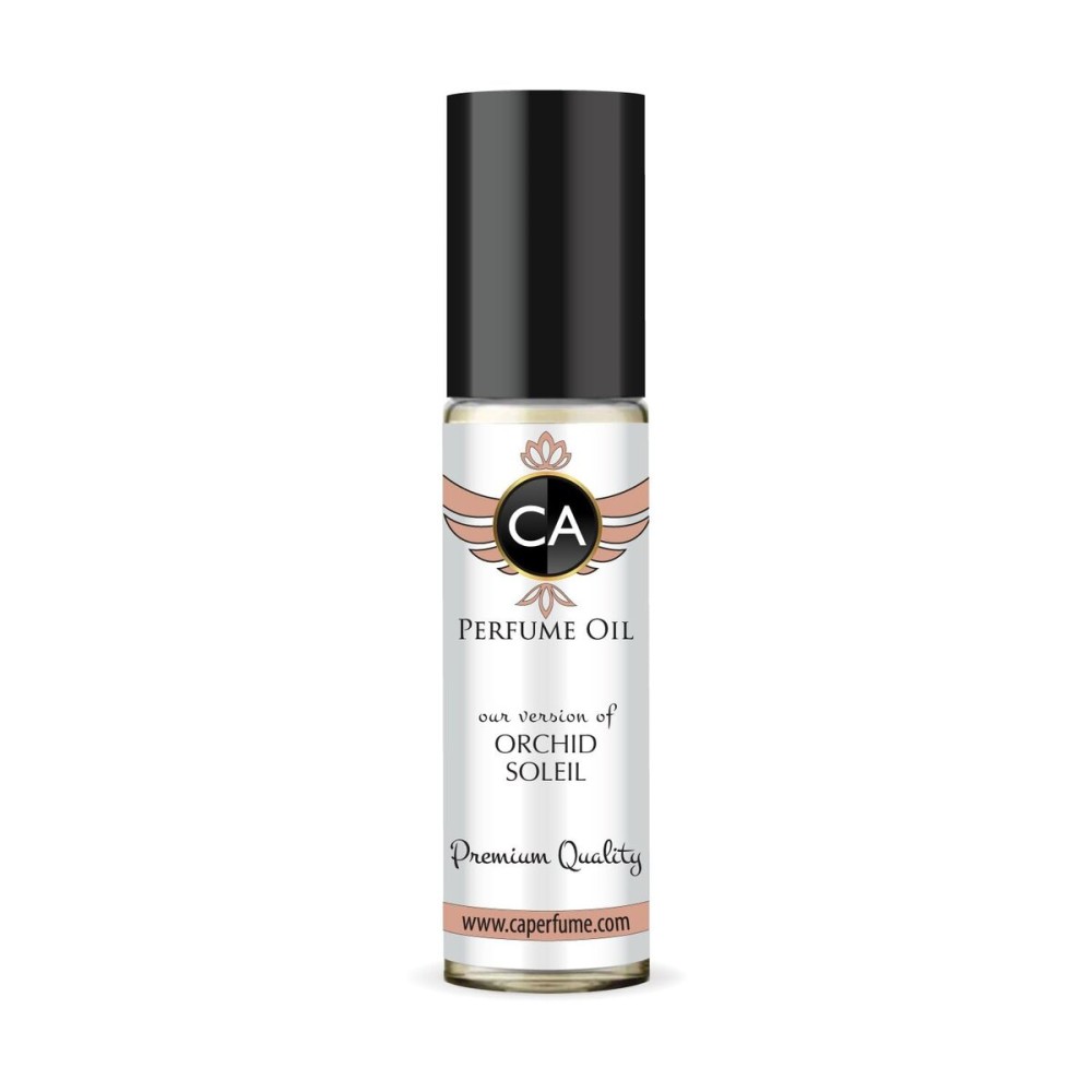 CA Perfume Impression of Orchid Soleil for Women Fragrance Oil Amber Floral Scent Long Lasting Perfumes for Women Travel Size TSA Ready Mini Parfum Body Oil Roll-on 0.33 Fl Oz 10ml