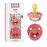 BIBS Pacifiers Colour Collection | Natural Rubber Baby Pacifier | Set of 2 BPA-Free Soothers | Made in Denmark | 6+ Months (Pack of 2) | Dusty Pink/Cora