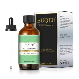 EUQEE 2.02 FL.OZ Watermelon Fragrance Oils, Essential Oils for Diffuser, Candle Making, DIY Soap with Glass Dropper - 60ML