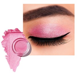 Oulac Pink Cream Eyeshadow also for Highlighter Large Capacity Highly Pigmented Eye Shadow Waterproof &Long Lasting with Moisturizing Formula 11