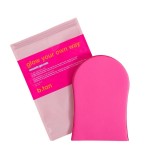 b.tan Face & Body Self Tanning Mitt | Glow Your Own Way Smooth Gel Glove - Sunless Tan Applicator, Streak-Free, Even Application, Double Sided, Reusable, Great for Cream, Lotion, Suncreen