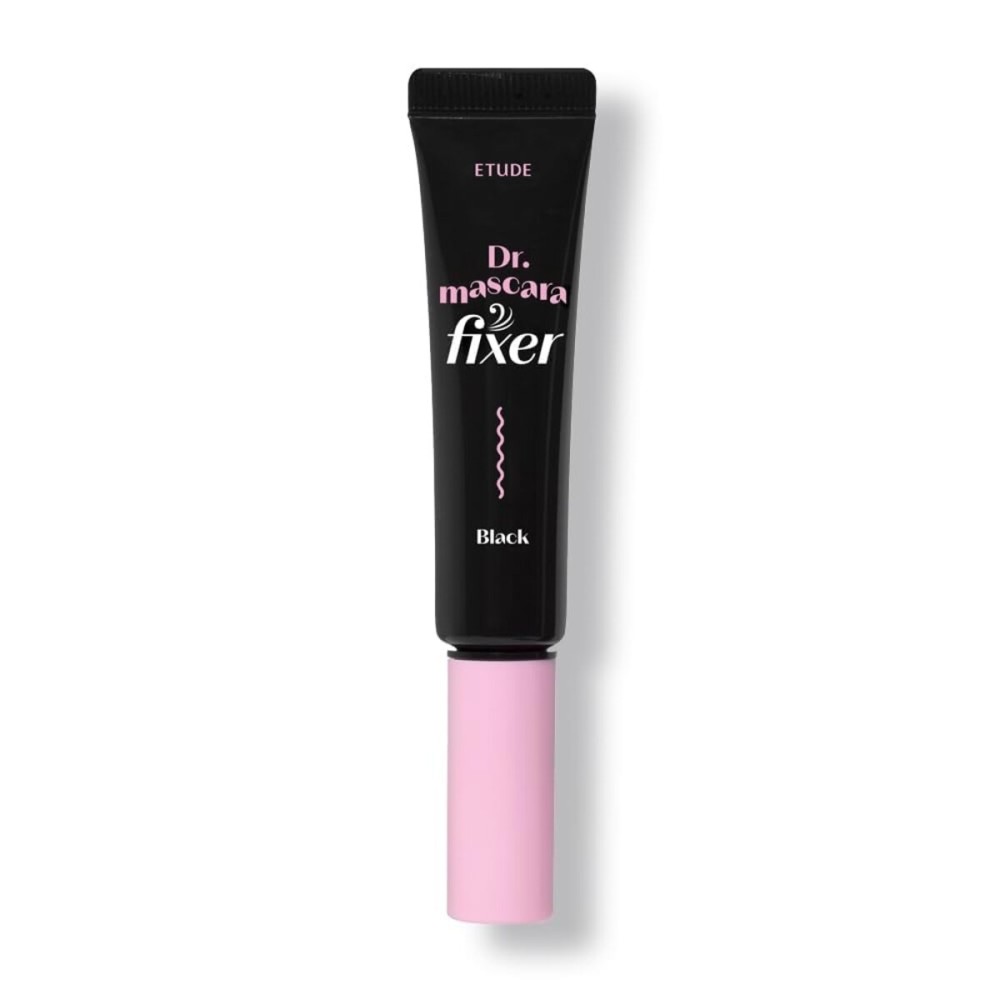 ETUDE Dr. Mascara Fixer, Korean Mascara Fixer, Long-Lasting Wax Formula, All-Day Curl Hold, Smudge-Proof, Korean Makeup, Beauty, Vegan Certified, Black (0.203 Fl Oz)