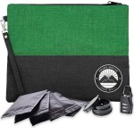 Enjoy Native Smell Proof Bag with Lock 11 x 9, Smell Proof Container, Dog Tested Odor resistant Bags, Best Zipper odor sealing pouch for Herbs, Coffee & Travel Medicine, Scent resistent Containers