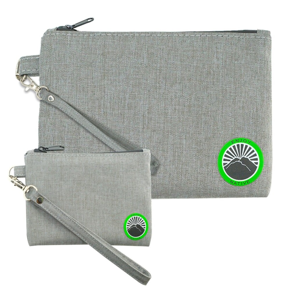 Large and Small Smell Proof Bag Combo, Smell Proof Container, Dog Tested Odor resistant Bag, Best Zipper Odor sealing Pouch Herbs, coffee & Travel Medicine Bag, Scent resistent Containers