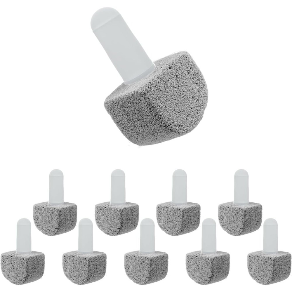 Yingmore 10 Packs Pumice Stone for Toilet Cleaning,Pumice Toilet Bowl Cleaning for Cleaning Toilet,Bathtubs,Kitchen Sink,Grill(Refill)