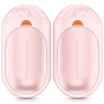 AI Hand Warmers Rechargeable 2 Pack,6000mAh Rechargeable Hand Warmer,20Hrs Long Heating Electric Hand Warmer,Portable Pocket Heater,Pocket Size, Gifts for Christmas