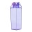 Jinberry 500ml/17oz Cute Leakproof Clear Milk Carton Water Bottle Portable Drinkware for Outdoor Climbing Tour or Camping