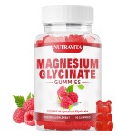 Magnesium Glycinate Gummies 1000mg with Magnesium L - Threonate,Chelated Magnesium Potassium Complex Supplement with VitD, B6, CoQ10, Calcium,Supports for Memory, Calm, Mood - 90 Gummies