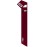 Nxtrnd Streamer Football Towel, Thin Sports Towel, Dries Hands & Football Accessories (Maroon)