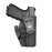 POLE.CRAFT IWB Kydex Holster Claw Fit: Glock 19 19X 25 44 45 (Gen 1 2 3 4 5) & Glock 23 32 (Gen 3 4) - Inside Waistband Carry Holster for G19 G19x G23 G25 G44 G45 9mm (Black, Right)