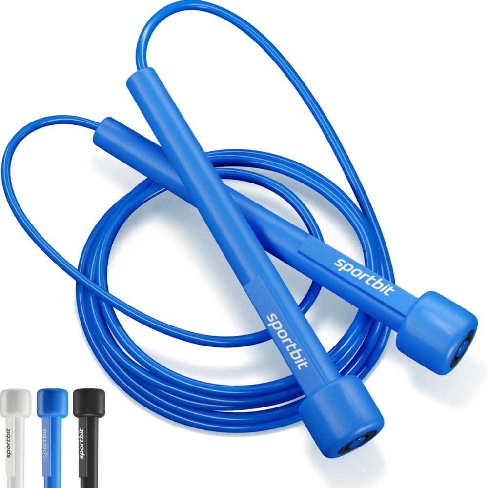 Adjustable Jump Rope for Fitness and Exercise - Skipping Rope for Cardio, Boxing, and Weight Loss - Speed Rope perfect for Men & Women