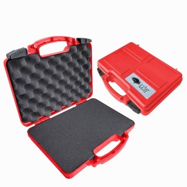 Cedar Mill Fine Firearms TSA Approved Gun Case - Gun Carry-on Bag for Handgun & 9mm Pistol, Revolver - Airline Approved Hard Case - Travel Pistol Carrying Bag (12.3 x 10.5)