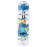 Silver Buffalo Disney Lilo and Stitch Aloha Chillin\' Hydration Tracker Schedule Plastic Water Bottle with Locking Lid and Strap, 33 Ounces