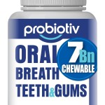 Probiotiv Oral Probiotics for Mouth Bad Breath 7 Billion CFU - Chewable Dental Probiotics for Teeth & Gums, Fresh Breath Freshener, Supports Oral Microbiome & Healthy Mouth