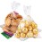 LOKIQNG Cellophane Bags Plastic Treat Bag Clear Cookie Candy Bags with Twist Ties for Party Favor Bag(200 Pack, 5x7inch)