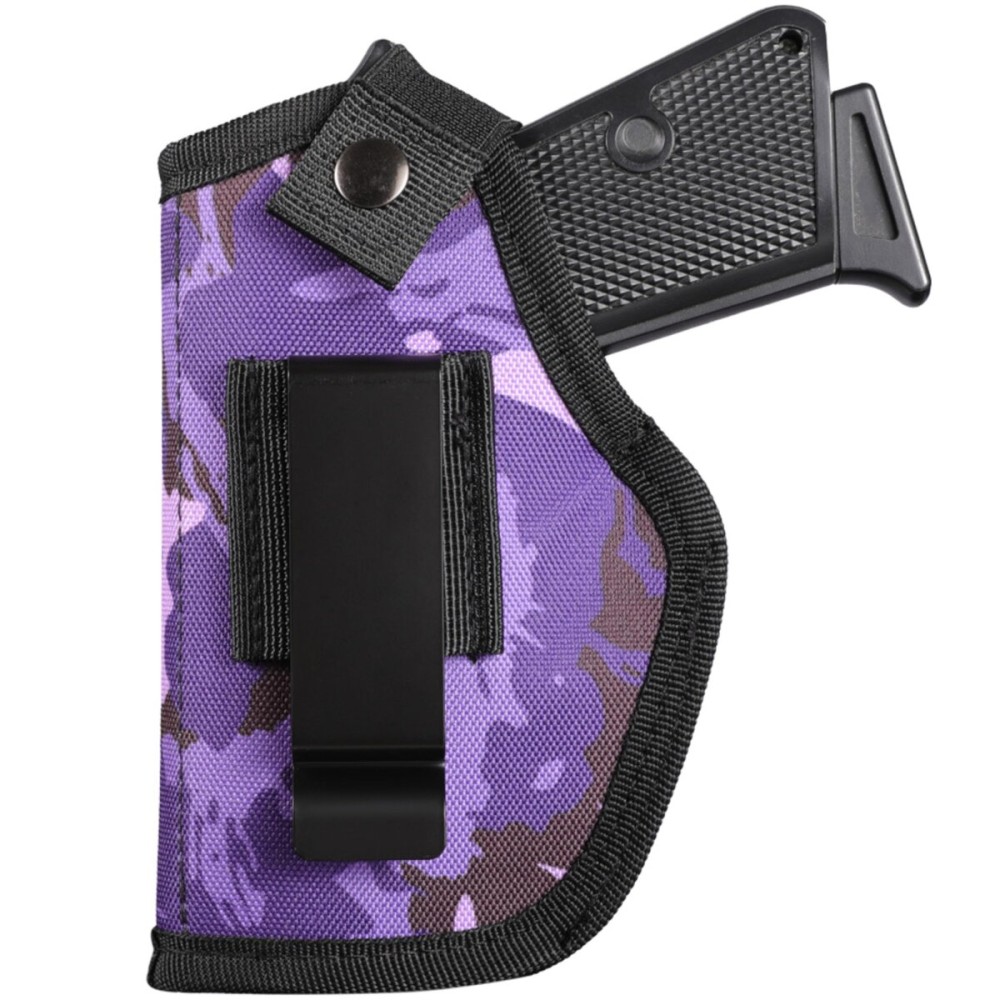 Gun Holsters for Women, 380 Holster for Pistol Holster, Universal Airsoft Right/Left, IWB/OWB 9mm Holsters for Concealed Carry, Universal Gun Holster, Fits Glock, M&P Shield & Similar Handgun - Purple