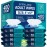 Body Wipes for Adults Bathing No Rinse - Adult Wipes for Elderly 8 x 12 (400 count) Shower for Adults No Rinse, Incontinence Disposable Washcloths, Aloe Vera, Vitamin E