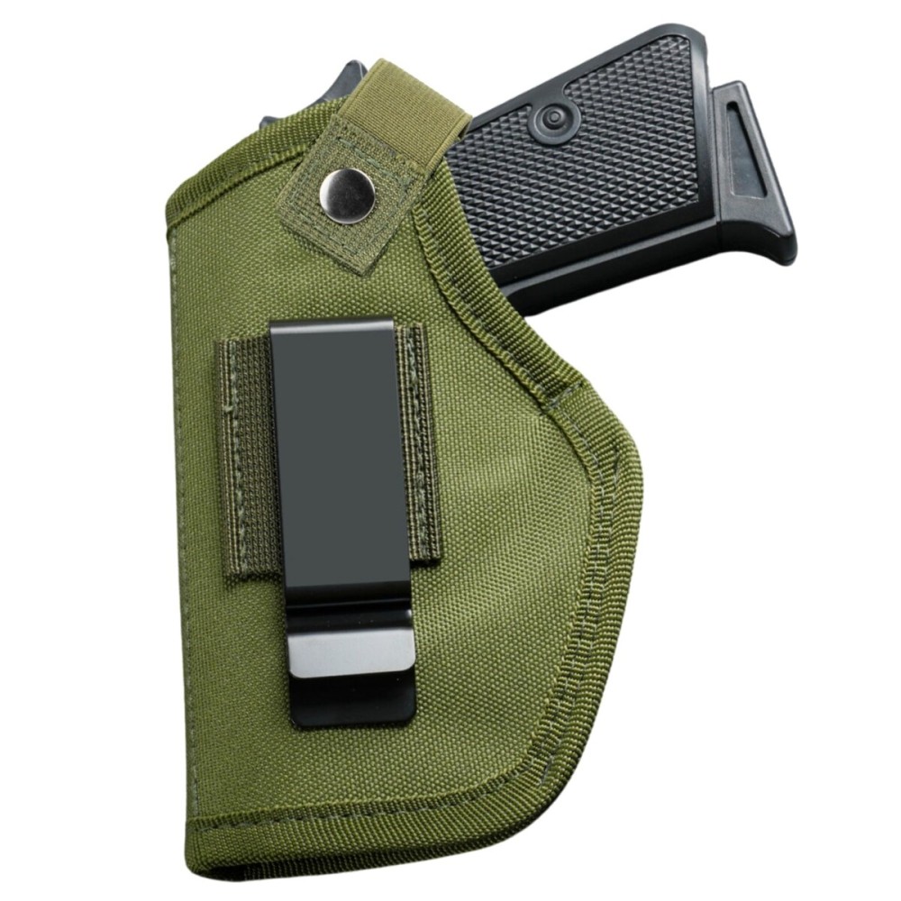 Gun Holsters for Men/Women, 380 Holster for Pistol Holsters, Universal Airsoft Right/Left, IWB/OWB 9mm Universal Holsters for Concealed Carry, Fits Glock, M&P Shield & Similar Handgun - Green