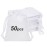 Shintop 50pcs Little velvet gift bags, 3x4inch White Jewelry Bags Drawstring Coin Pouches for Party Favor Small Business