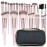 22 Pcs Makeup Brushes Set, MAGEFY Professional Makeup Brushes Wooden Handle Cosmetics Brushes Foundation Concealer Powder Face Eye Make up Brushes Kit(Pinkgold)