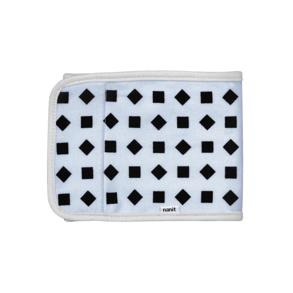 Nanit Breathing Wear Band, Powder Blue - 100% Cotton, Works with Nanit Pro Baby Monitor to Track Breathing Motion Sensor-Free, Fits Babies from 12.5-25 lbs.