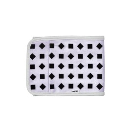 Nanit Breathing Wear Band, Lilac - 100% Cotton, Works with Nanit Pro Baby Monitor to Track Breathing Motion Sensor-Free, Fits Newborns and Infants from 6-12.5 lbs.