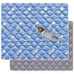 Odorless Premium Foam Baby Play Mat 71 X 59, Extra Large Activity Playmats for Babies,Toddlers, Infants, Soft Thicker Baby Mat for Floor, Play & Tummy Time, Machine Washable for Easy Care
