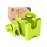 Universal Stroller Cup Holder with Mobile Phone Case, 2-in-1 Strollers Storage Rack, 360 Degrees Rotation Drink Holder for Bike, Pushchair, Wheelchair, Walker,Bicycle, Fits Most Cups (Green)